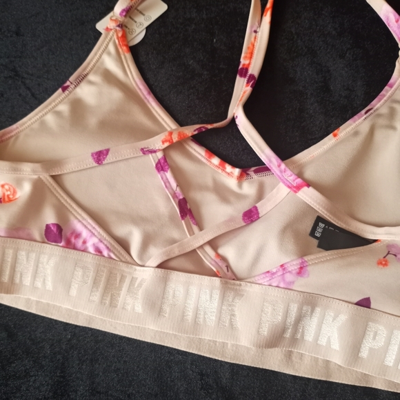 Victoria Sicret Women Floral Sport bras size L new - Picture 2 of 5